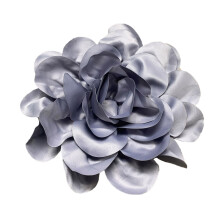 Fashionable 24cm Lapel Flower Elegant 24cm Flower Lapel-Gray