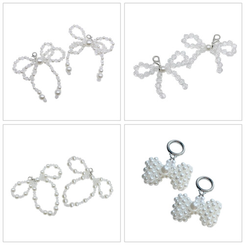 Porte-clés à la mode, pendentif avec nœud papillon-Type A 1