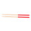 Red X Pattern 5A Maple Drumsticks with Rubber Grip for Beginners and Pros 9