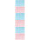 12Stk Baumwolle Kissenhüllen Kinder Floral Design Rosa Hellblau 9