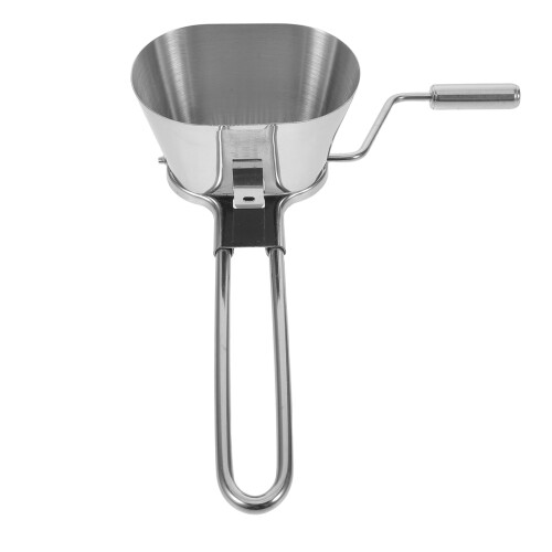 5Stk Multifunktionaler Handkurbel - Und Gemüseschneider Silber 2