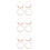 6Paare Bohemian Bead Loop Ohrringe Offene Form Schmuck 8