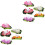 10Stk LED Lotusblumen Wasser-Deko Mit Batterien 3