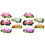 10Stk LED Lotusblumen Wasser-Deko Mit Batterien 2