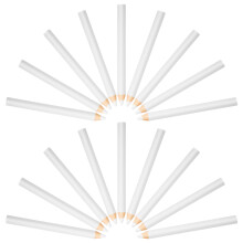 120Stk Holz Nail Whitening Pen Weiß Für Präzises Nageldesign