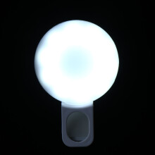 2Stk Make-Up Fill Light Weiß, Tragbares LED Ringlicht Mit 3 Lichtmodi