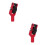 2St Bow String Splitter Aluminium Zwart Voor 5
