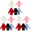 15Stk Strick Puppenkleidung Elastisch Puppenoutfit 9