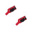 2St Bow String Splitter Aluminium Zwart Voor 10