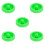 5Pièces Couvercles Fermentation Vert Largebouche Pour Bocaux 4