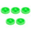 5Pièces Couvercles Fermentation Vert Largebouche Pour Bocaux 8
