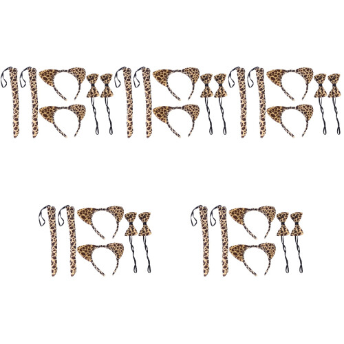 30St Oor Hoofdband Leopard Cosplay Met Strik En 2