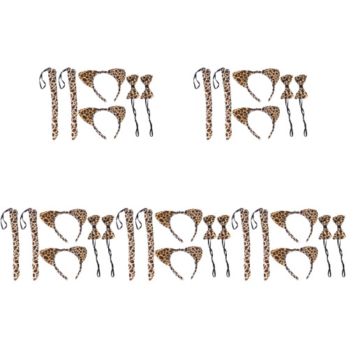 30St Oor Hoofdband Leopard Cosplay Met Strik En 1