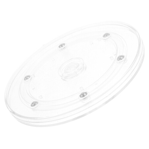3Stk Drehbare -Display-Basis Transparent 360 1
