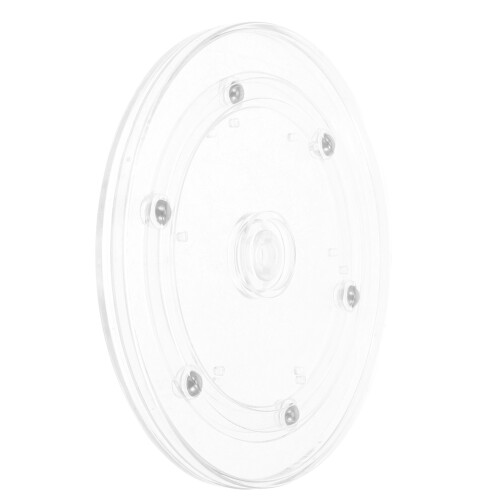 3Stk Drehbare -Display-Basis Transparent 360 2
