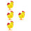 4St Wind-Up Kip Knuffeldier, Leuk En Interactief Kinderspeelgoed 4