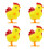 4St Wind-Up Kip Knuffeldier, Leuk En Interactief Kinderspeelgoed 7