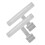 8St Eenvoudige Wit Vogelvoeder Perch 3