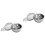 2Stk Silberne Tee-Infuser Aus Mit Und Auffangschale 4