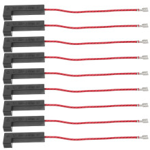10St Zwarte Koperen Microwavzekering 800Ma Voor Magnetronreparatie
