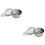 2Stk Silberne Tee-Infuser Aus Mit Und Auffangschale 6