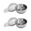2Stk Silberne Tee-Infuser Aus Mit Und Auffangschale 5