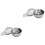 2Stk Silberne Tee-Infuser Aus Mit Und Auffangschale 3