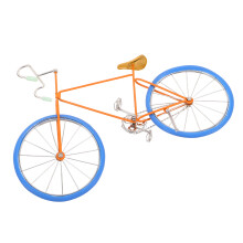3Stk Fahrradfiguren Bunt Realistisch Für Und Büro