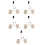 5Sets Educatief Kids Science Kit Met Circuitbord En Plastic Materialen 5