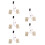 5Sets Educatief Kids Science Kit Met Circuitbord En Plastic Materialen 6
