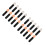 20St Compacte Acryl Oogschaduw En Lippen Applicator Borstel Zwart 8