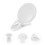 2St Make-Up Ring Light Wit, LED Fill Light Met 3 Lichtmodi 11