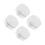 4St Draagbare Beugelhouder Wit Plastic Retainer Case 5