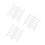 6St Mini Ladder Wit 1:12 Decor Voor Poppenhuis En 4