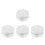 4St Draagbare Beugelhouder Wit Plastic Retainer Case 8
