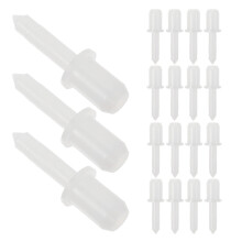 100Stk Weißes Louver Ersatzteil-Kit Für Fensterläden DIY Reparatur