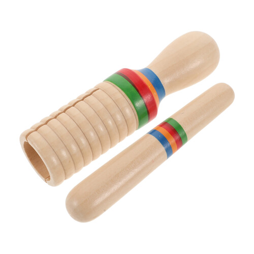 4Sets Beige Instrument Klankbuis Educatief Voor Kinderen 1