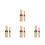 4Sets Beige Instrument Klankbuis Educatief Voor Kinderen 7