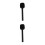 2Pcs Handheld Microphone Holder Black Plastic for Interview Use 6