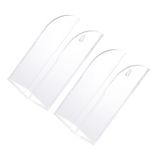 6Stk Wandmontierte Aufbewahrungsbox Transparent Acryl Für Wohnzimmer