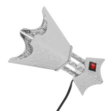2Stk Elektrischer Aromabrenner Aus Silber Für Heimdekoration
