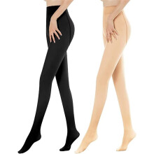 Leggings termici da donna, finte calze trasparenti con design a vita alta e morbida fodera in pile, collant caldi e trasparenti con tessuto