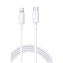 Cavo di ricarica rapida da USB-C a Lightning, certificato Apple MFi, design resistente per compatibilità universale e trasferimento dati veloce,