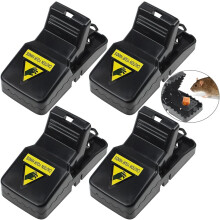 Dispositivo di controllo dei parassiti per interni ed esterni, efficace trappola per topi con denti di squalo, eliminatore di roditori atossico e