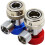Αποδοτικό εξάρτημα αυτοκινήτου, υψηλής ποιότητας ορειχάλκινο φις με καμπύλη που 3