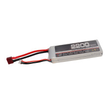 LiPo-Batterie 7.4V 2S 2200mAh 25C, 106x35x16mm