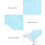 hellblauer Air-Mesh Baby-Badewannensitz-Sling Universal 8