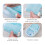 Baby Bathtub Support Net, Soft Mesh, Light Blue, 7.5x35x66cm 6