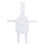 Baby Bath Seat Support Mesh, Slip-Proof, Detachable, White 2