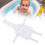 Baby Bath Seat Support Mesh, Slip-Proof, Detachable, White 16